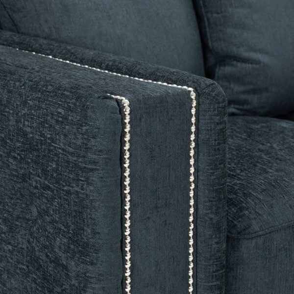 Bentayga Large Charcoal Corner Sofa Couch - Image 2