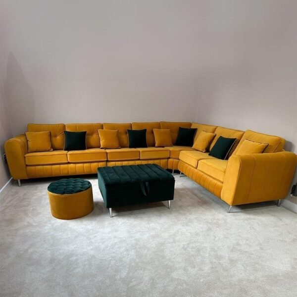Bespoke Dream Comfort Sofa Corner Mustard Sofa