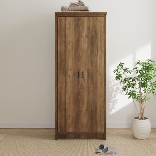 Boston 2 Door Wardrobe Knotty Oak