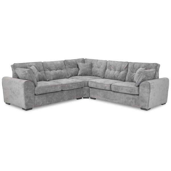 Bracewell Corner Grey Sofa Couch