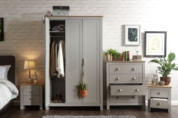 Lancaster 4 Piece Set Grey - Image 2