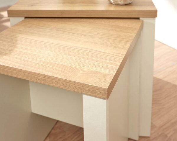 Lancaster Nesting Tables Cream - Image 3