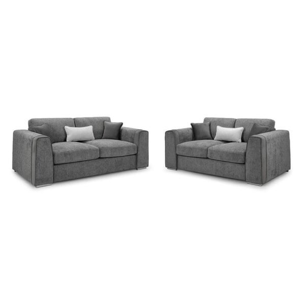 Maples Grey 3+2 Sofa Couch
