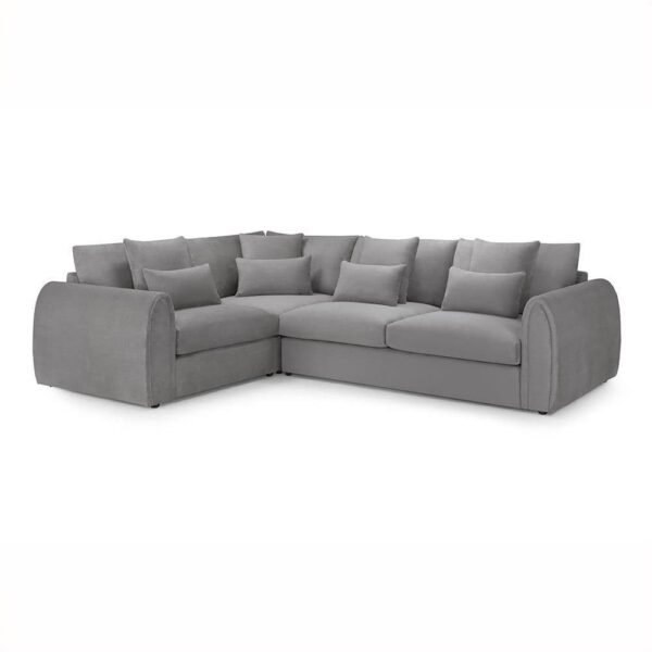 Miracle Sofa Grey Left Hand Facing Corner Couch