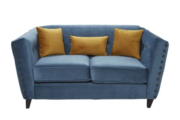 Nestle Nook Buttoned Low Back Elegant 3+2 Sofa - Image 3