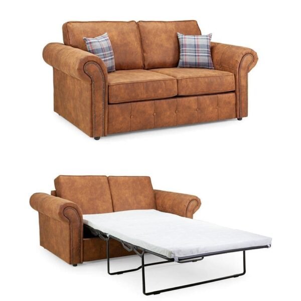 Oscar Tan 2 Seater Sofa Bed