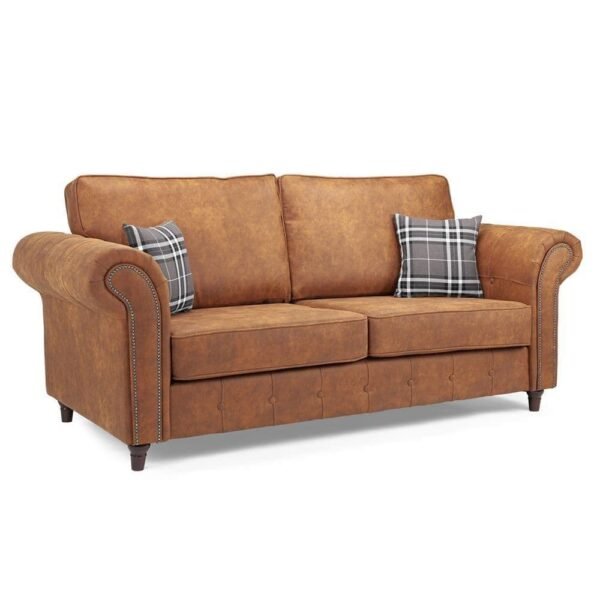 Oscar Tan 3+2 Sofa Couch - Image 2