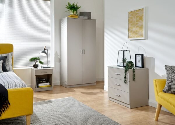 Panama 3Pce Bedroom Set Grey