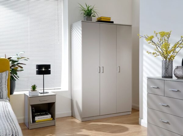 Panama 4Pce Bedroom Set Grey - Image 3