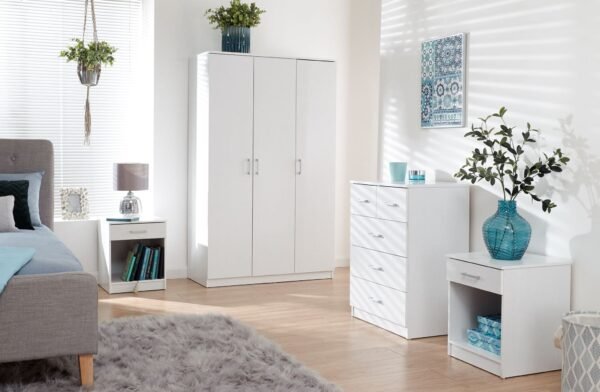 Panama 4Pce Bedroom Set White