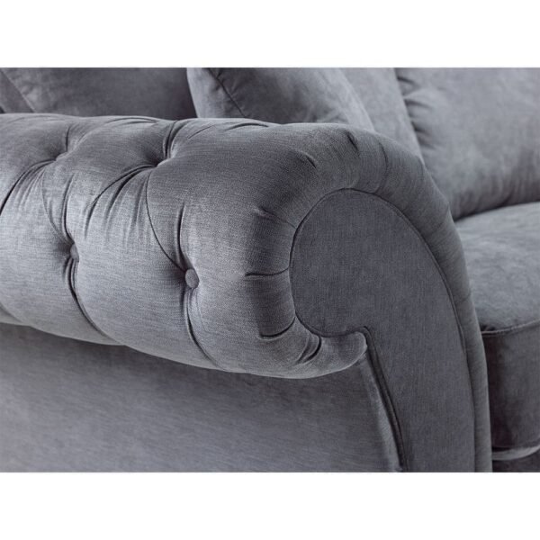 Slate 2C2 Sofa Grey Large Corner Couch - Image 2