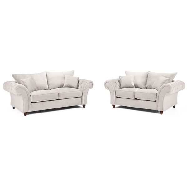 Slate 3+2 Sofa Stone Large Couch