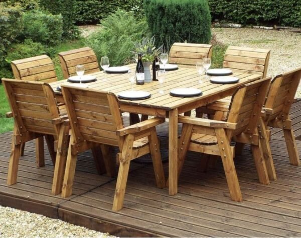 Taylor Eight Seater Square Table Set