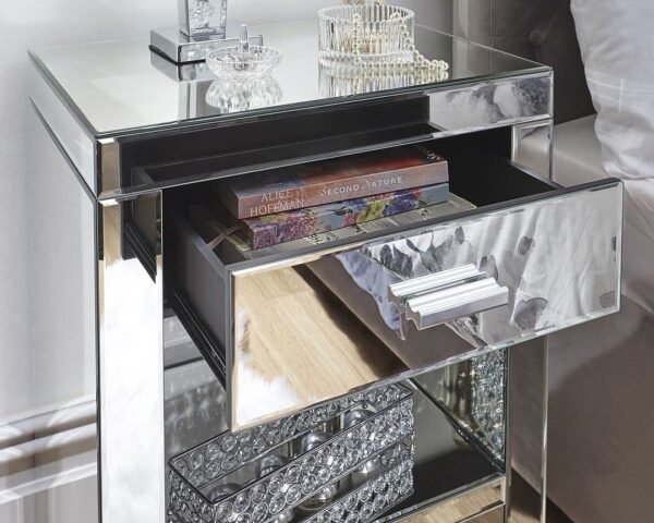 VENETIAN 1 Drawer Bedside - Image 3