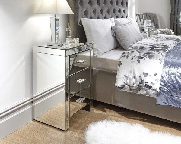 VENETIAN 3 Drawer Bedside