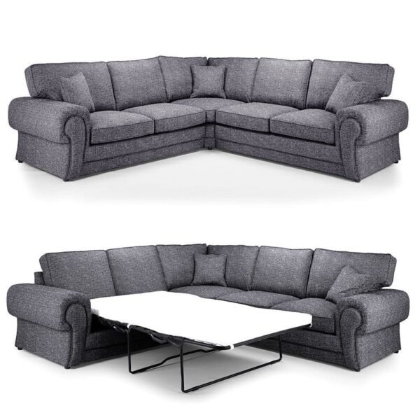 Willow 2C2 Dark Grey Corner Sofa Bed