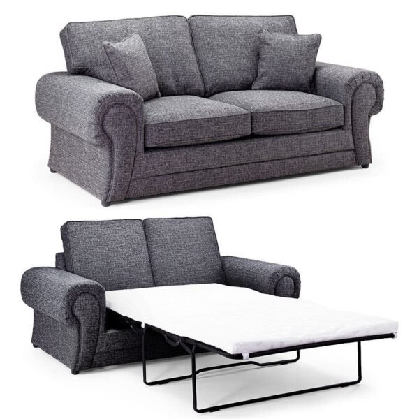 Willow 3 Seater Dark Grey Sofa Bed